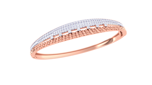 1.05 Ct - Radiant Twist Diamond Pendent