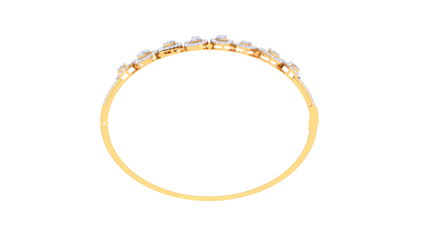 Enchanted Petals Diamond Bracelet - 1.94 ct