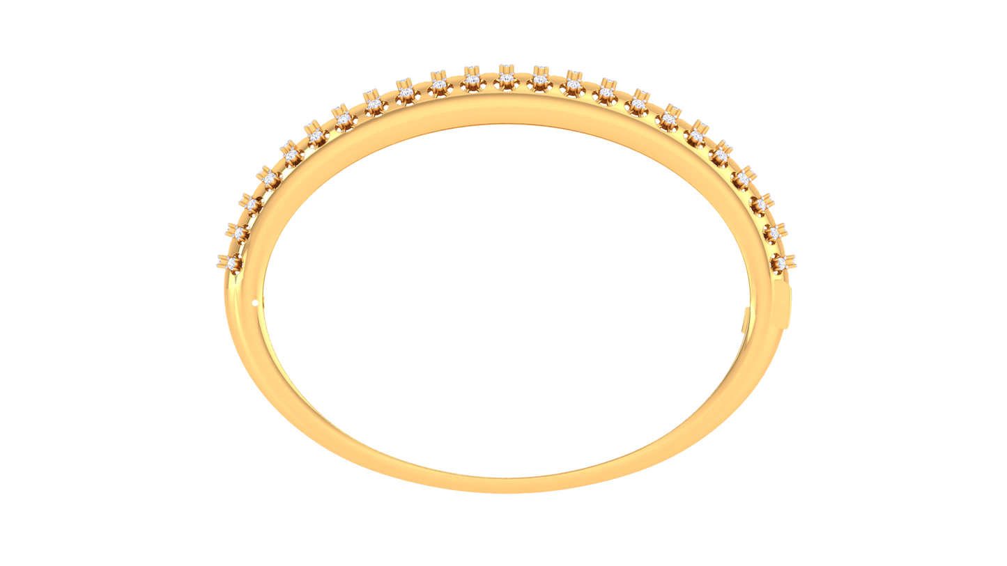 Regal Radiance Diamond Bracelet In Gold - 0.64 Ct