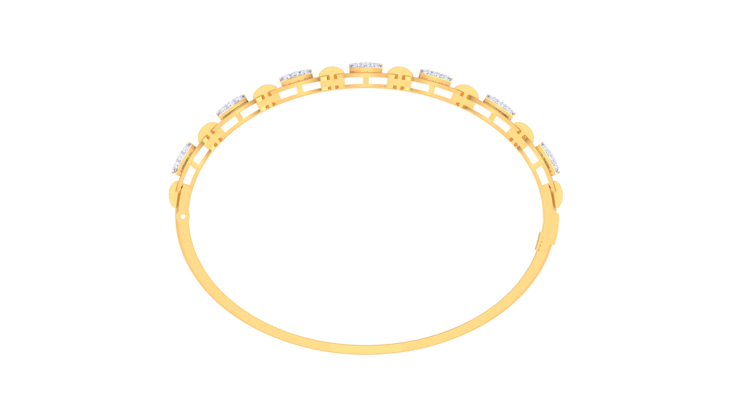 Blush Radiance Diamond Bracelet - 0.76 Ct