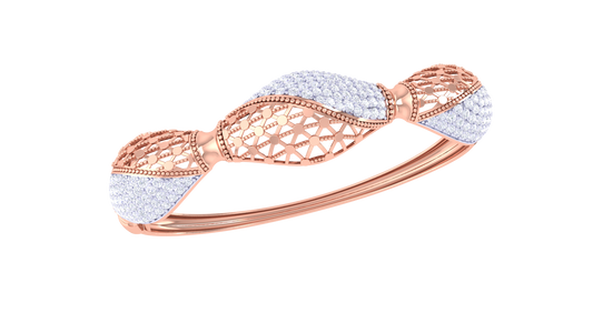 The Intertwined Spark Diamond Bracelet - 2.34 Ct