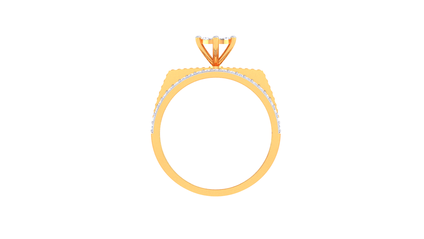 Iconique Premier Ovale – 0.7 Ct Ovel Diamond Gold Ring