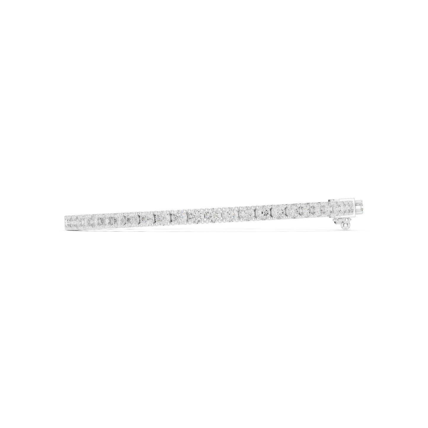 3.05CTW Classic Four-Prong Diamond Tennis Bracelet - Yellow Gold