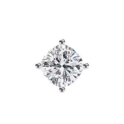 Sophisticated Brilliance: 2.32ct Compass-Set Cushion Cut Diamond Pendant