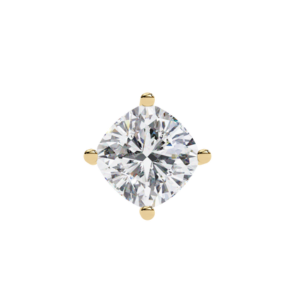 Sophisticated Brilliance: 2.32ct Compass-Set Cushion Cut Diamond Pendant