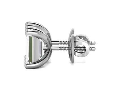 Iconique Primier Solitaire Stud Earrings In Rose Gold - 0.87 Ct Round Brilliant Cut Diamonds