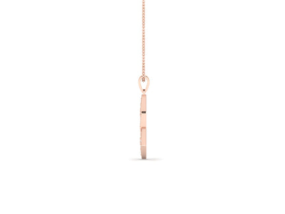Sparkling Star of David Diamond Pendant in White Gold- 0.41 Ct