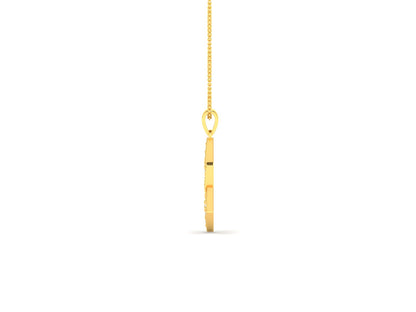 Sparkling Star of David Diamond Pendant in White Gold- 0.41 Ct