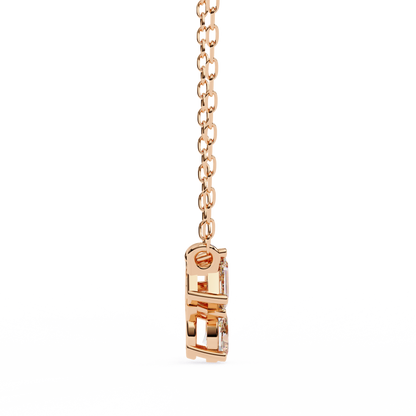The Trinity Cluster: A Multi-Shape Diamond Statement Pendant- 0.93 Ct