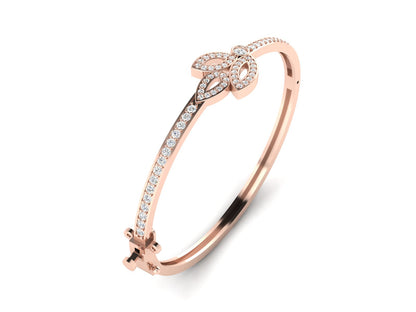 Leafline Royal Bracelet - 1.18 Ct Dazzling Round Diamonds