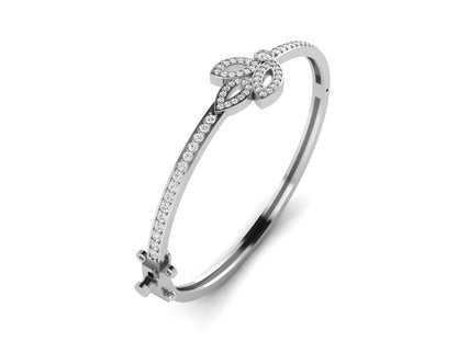Leafline Royal Bracelet - 1.18 Ct Dazzling Round Diamonds