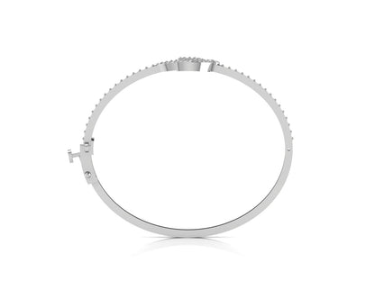Leafline Royal Bracelet - 1.18 Ct Dazzling Round Diamonds