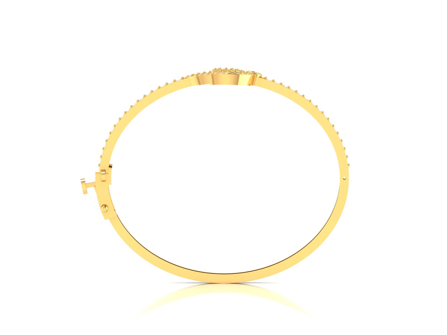 Leafline Royal Bracelet - 1.18 Ct Dazzling Round Diamonds