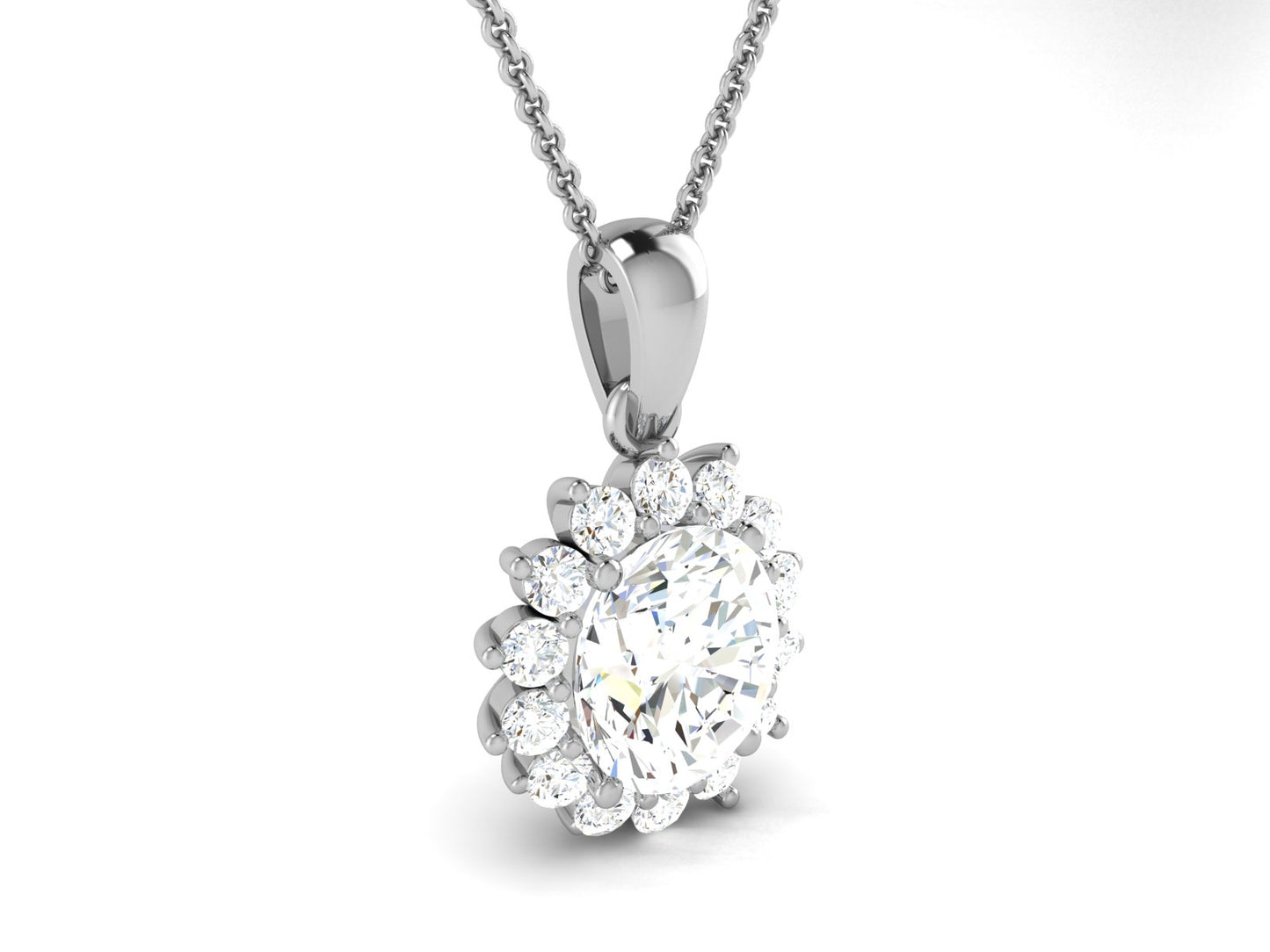 Imperial Spark Diamond Pendent- 2.23 Ct