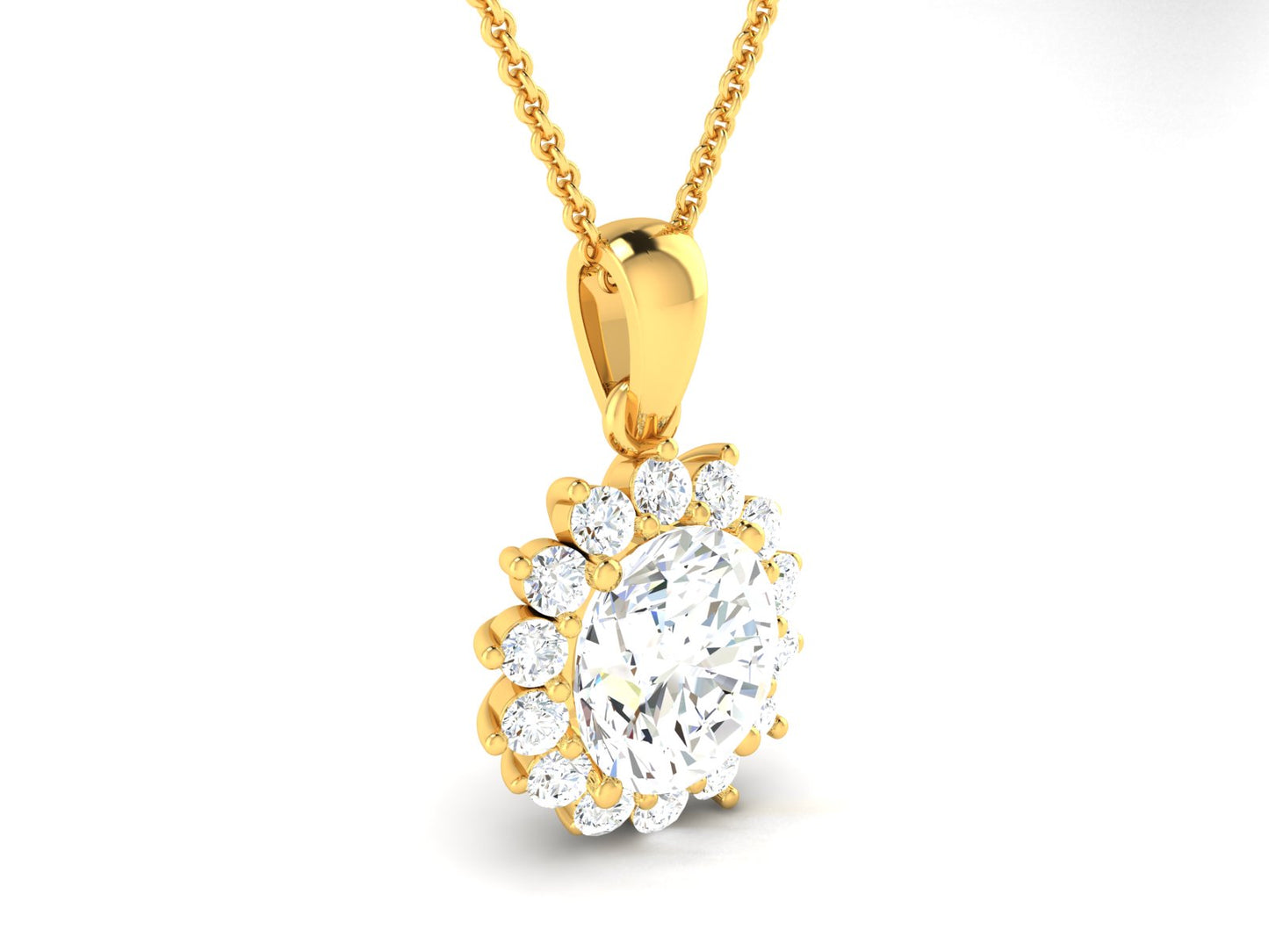 Imperial Spark Diamond Pendent- 2.23 Ct