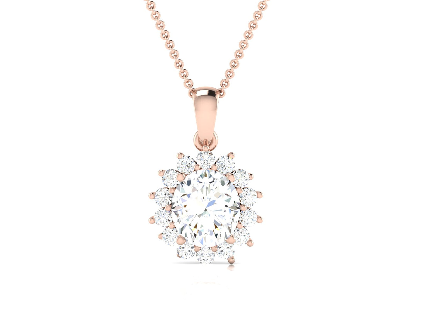 Imperial Spark Diamond Pendent- 2.23 Ct