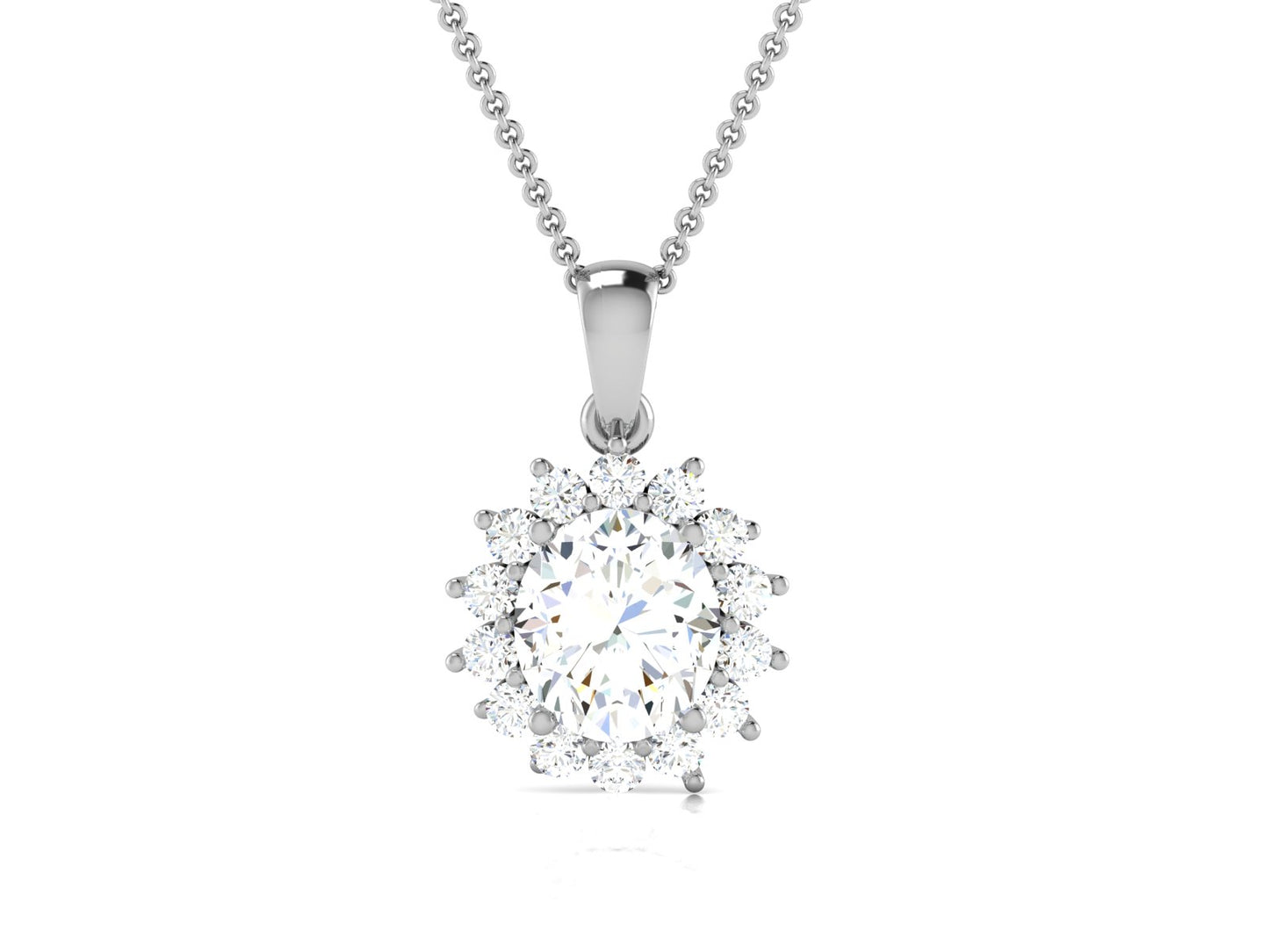 Imperial Spark Diamond Pendent- 2.23 Ct