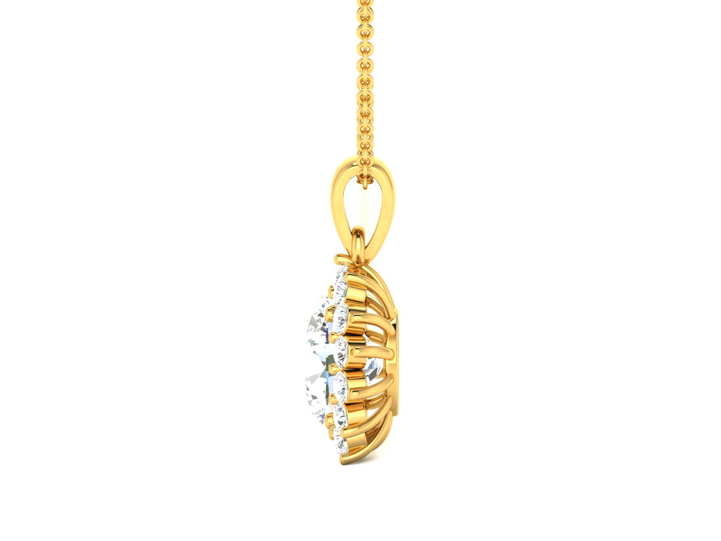 Imperial Spark Diamond Pendent- 2.23 Ct