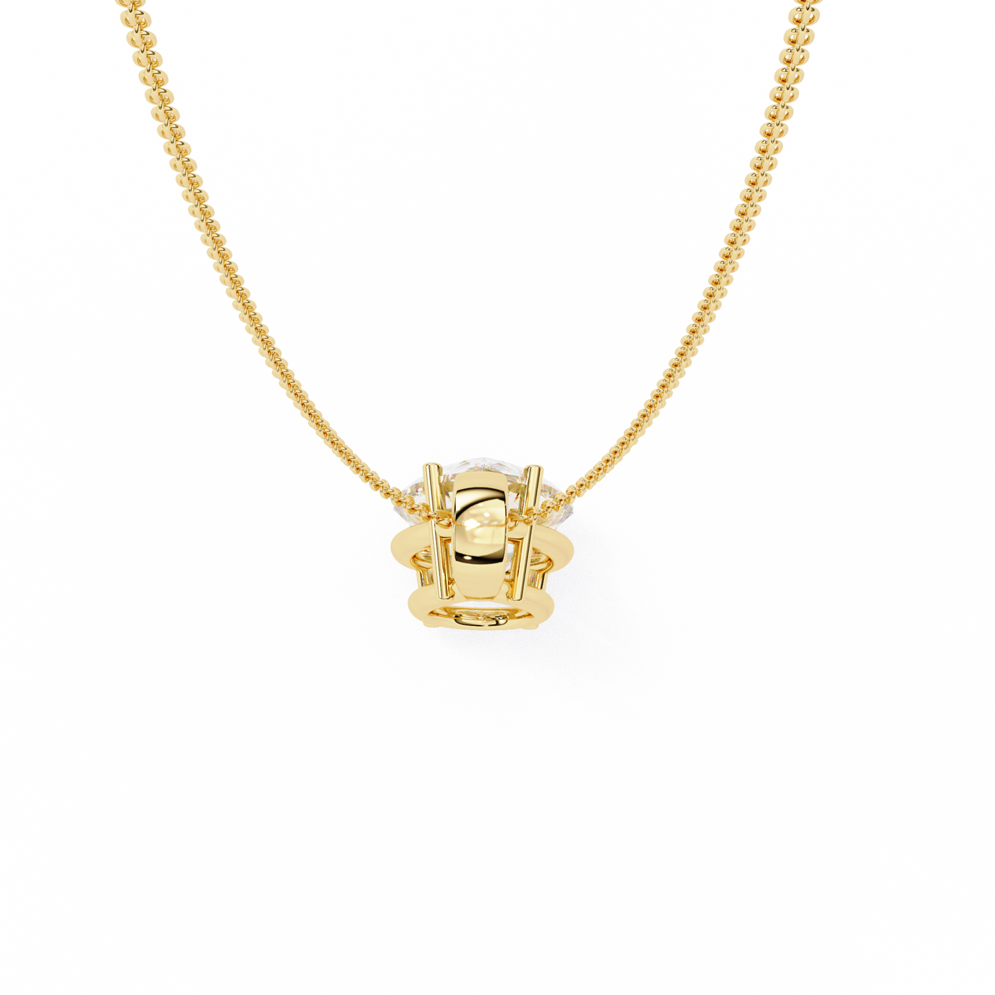 Sparkles Brilliance: 2.06ct Pear-Cut Diamond Solitaire Diamond Pendant