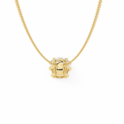 Sparkles Brilliance: 2.06ct Pear-Cut Diamond Solitaire Diamond Pendant