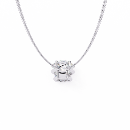 Sparkles Brilliance: 2.06ct Pear-Cut Diamond Solitaire Diamond Pendant