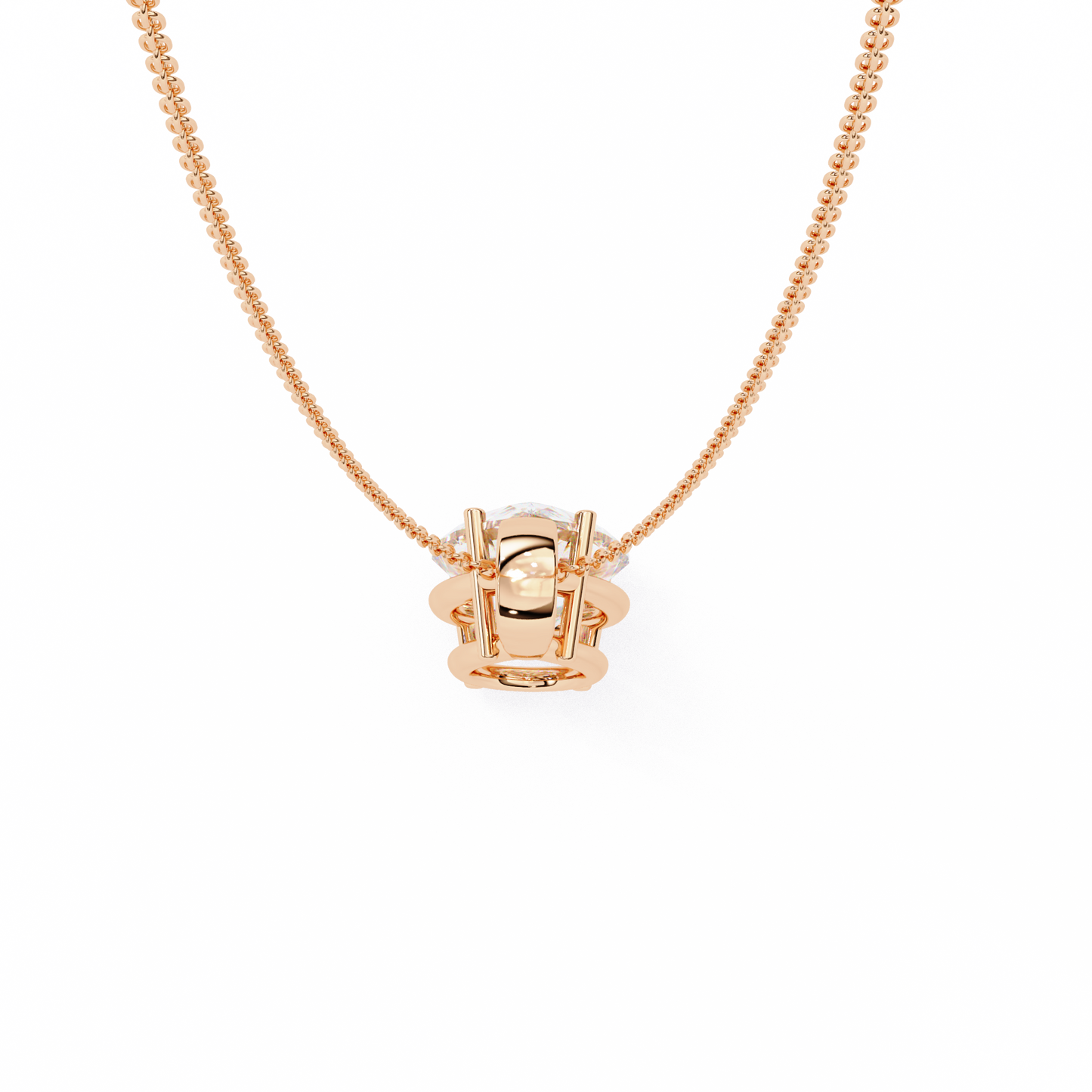 Sparkles Brilliance: 2.06ct Pear-Cut Diamond Solitaire Diamond Pendant