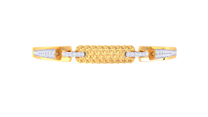 Royal Lattice Gold and Diamond Bracelet-0.54 Ct