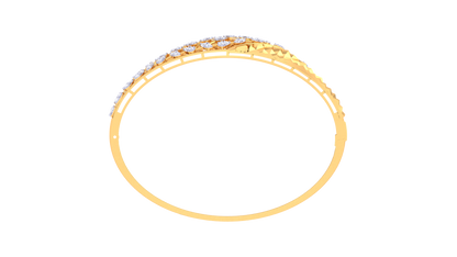 Dazzle Net Diamond Bracelet In Gold - 1.00 Ct