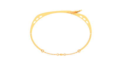 Clover Radiance Bracelet In Luminous Gold – 0.84 Ct Dazzling Diamonds