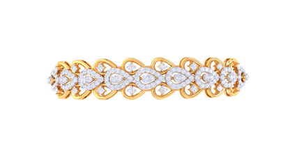 Exquisite Glam Diamond Bracelet - 1.28 Ct