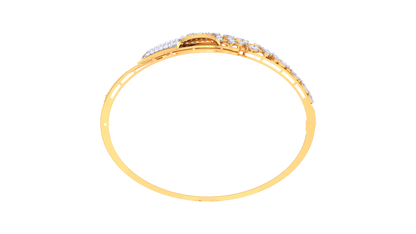 Golden Embrace Diamond Bracelet - 1.08 Ct