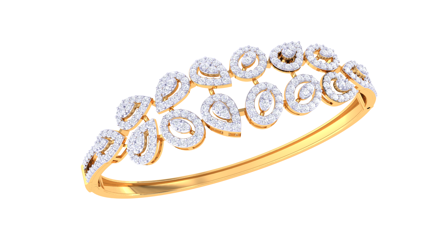 Enchanted Petals Diamond Bracelet - 1.94 ct