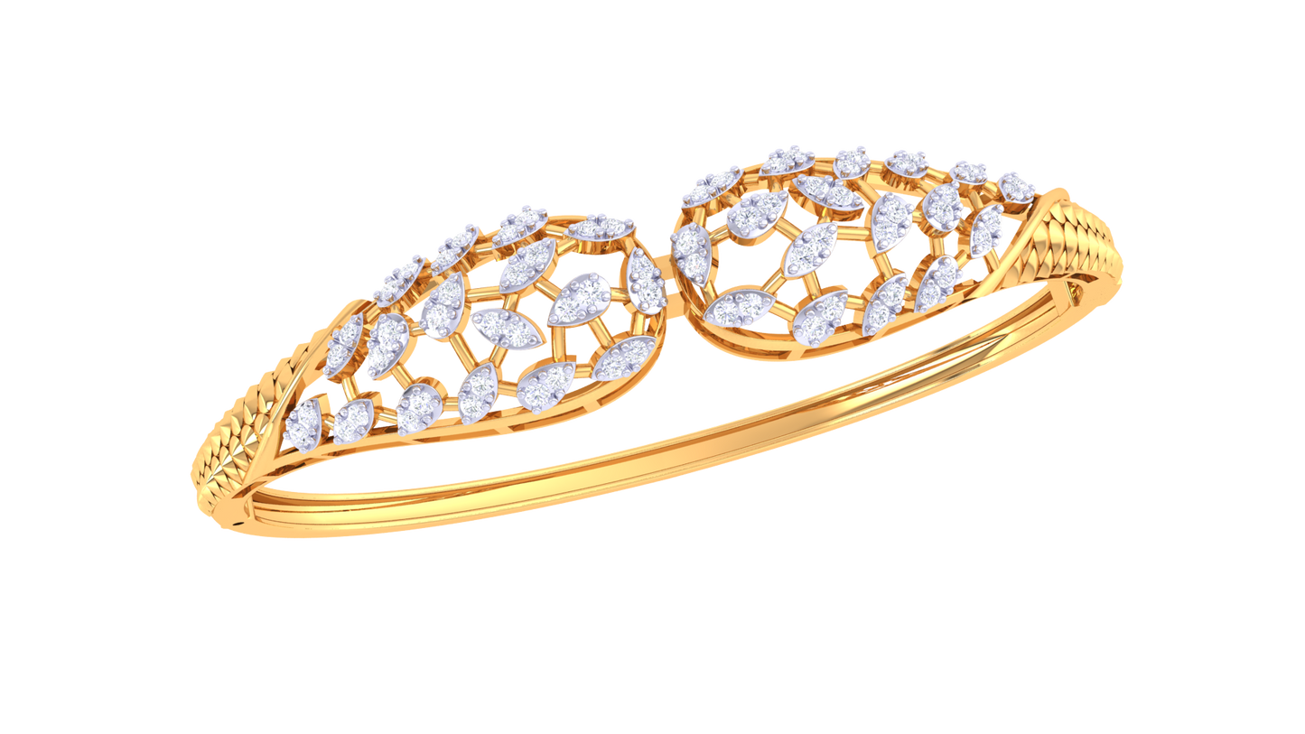 Glaming Rhythm diamond Bracelet In Gold - 0.60
