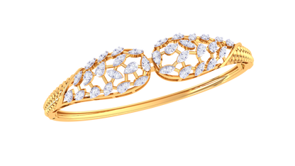Glaming Rhythm diamond Bracelet In Gold - 0.60