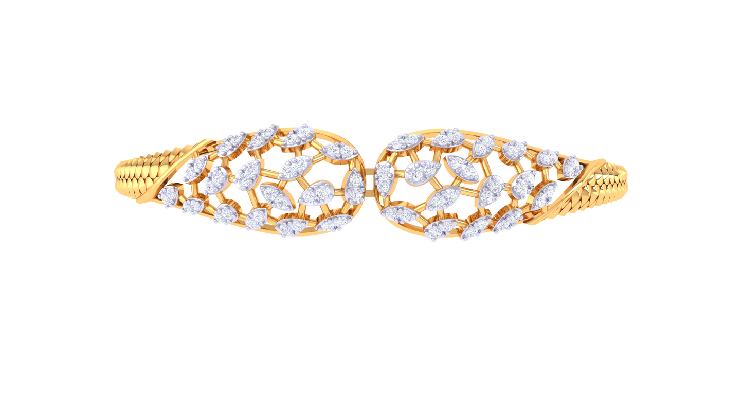 Glaming Rhythm diamond Bracelet In Gold - 0.60