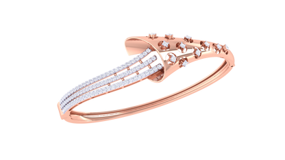 Linier Sparkle Diamond Pendent - 0.94 Ct