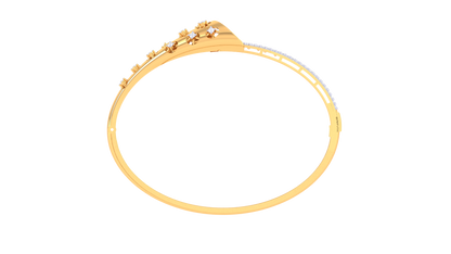 Linier Sparkle Diamond Pendent - 0.94 Ct