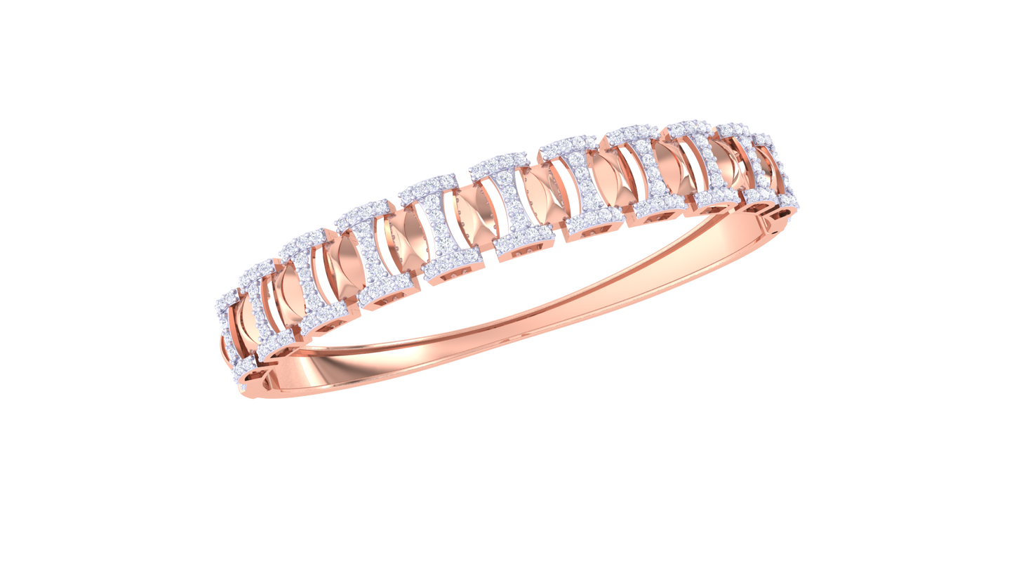 Resplendend Mesh Diamond Bracelet - 1.21 Ct