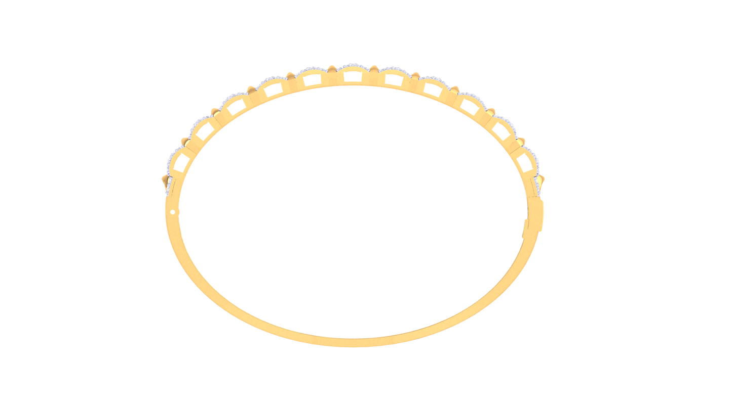 Resplendend Mesh Diamond Bracelet - 1.21 Ct