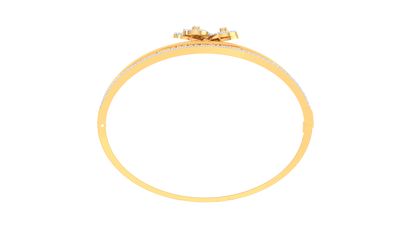 Snowflake Spark Bracelet With Diamond In Gold - 1.85 Ct