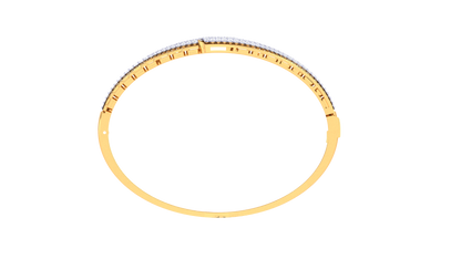 Twinkling Edge Bracelet With Diamond In Gold - 1.44 Ct