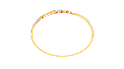 Radiant Teardrop Bloom Bracelet In Rose Gold – 1.10 Ct Diamond Elegance