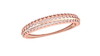 Regal Radiance Diamond Bracelet In Gold - 0.64 Ct