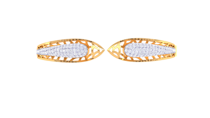 1.25 Ct - Aurrow Diamong Bracelet In Gold