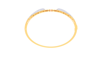 1.25 Ct - Aurrow Diamong Bracelet In Gold