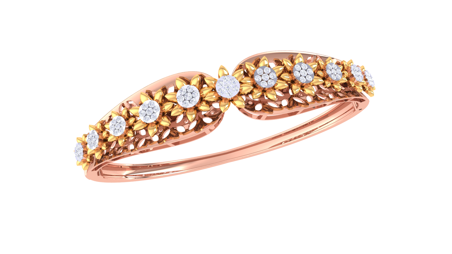 The Tessellation Spark Diamond Bracelet - 0.57 Ct