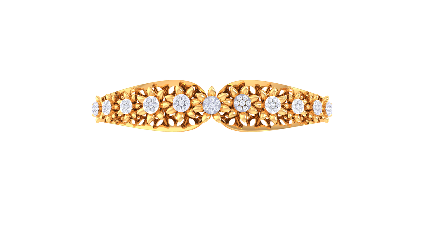 The Tessellation Spark Diamond Bracelet - 0.57 Ct