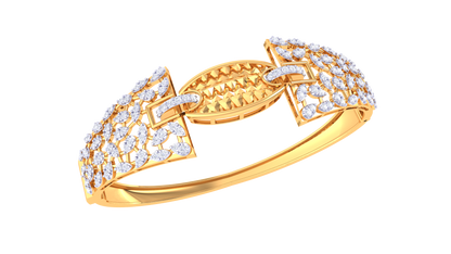 The Luminous Crust Diamond Bracelet - 1.19 Ct