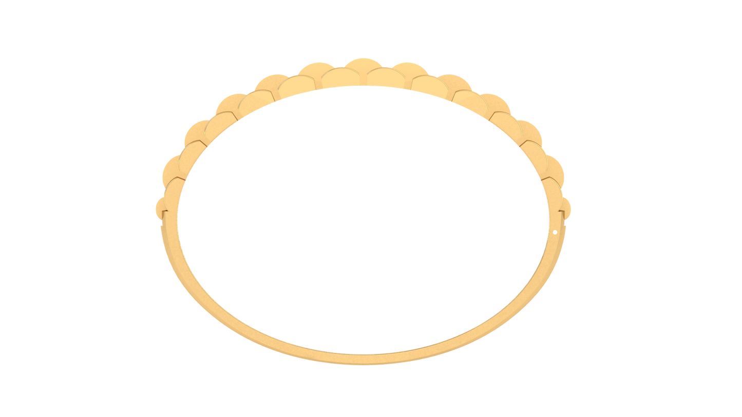 Gridline Gold Bracelet - 1.14 Ct Diamond Panels