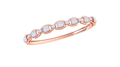 Blush Radiance Diamond Bracelet - 0.76 Ct